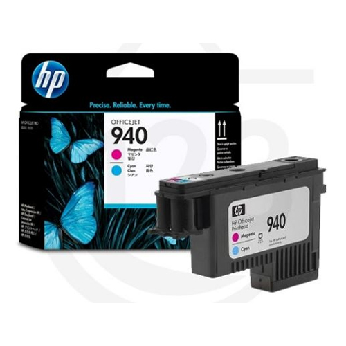 Tete-d-impression-HP-940-C4901A-Cyan-et-Magenta