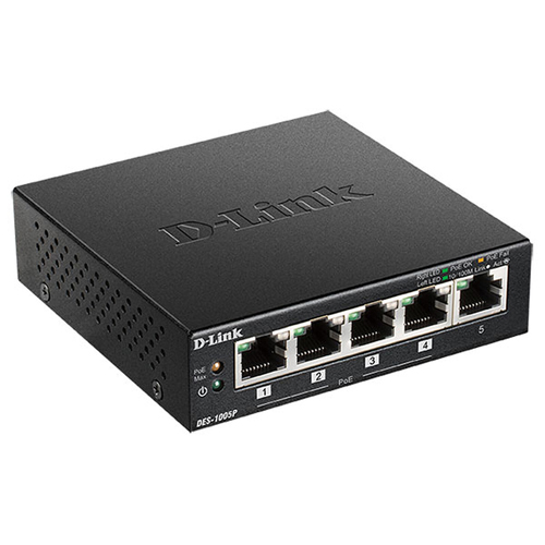 Switch-D-Link-DES-1005P