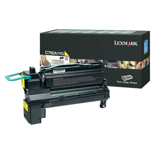 Toner-LEXMARK-C792A1YG